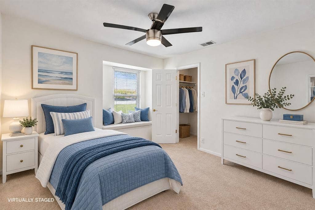 4609 Lester Drive, Arlington, TX 76016 Bedroom - virtually staged