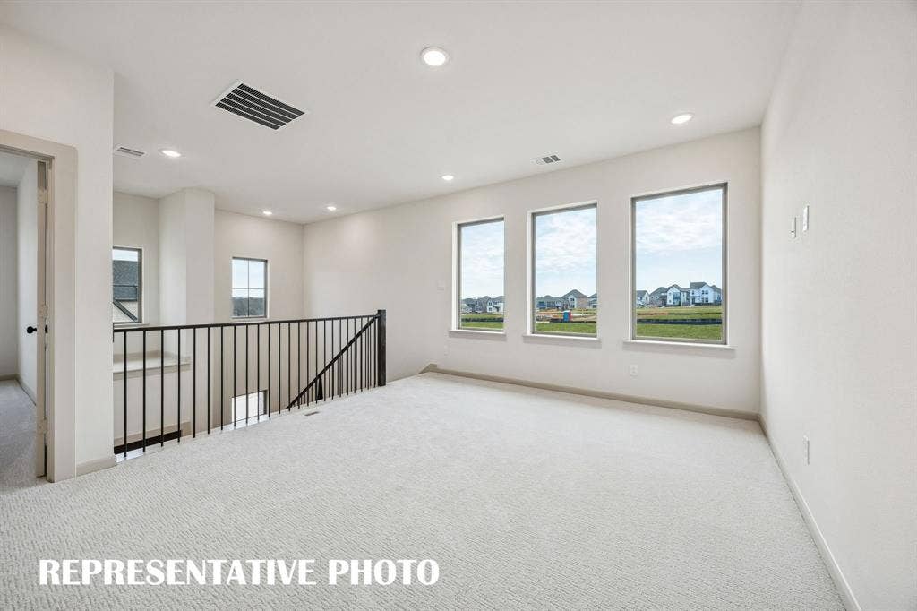 3729 Homer Court, McKinney, TX 75071 The spacious game room is the ideal spot for play and entertainment. REPRESENTATIVE PHOTO