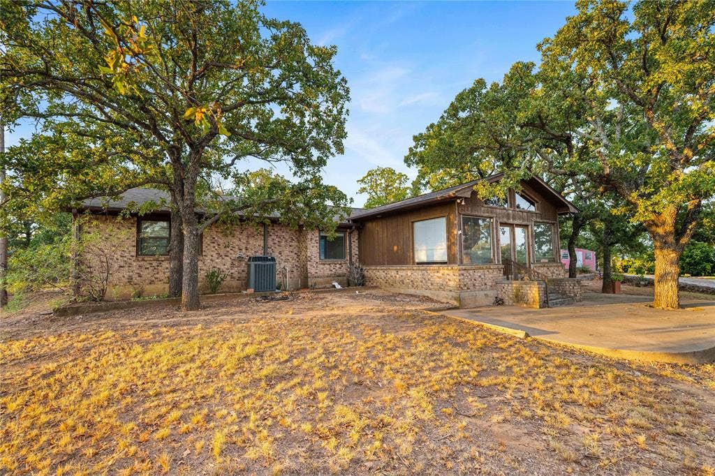 Rear of home