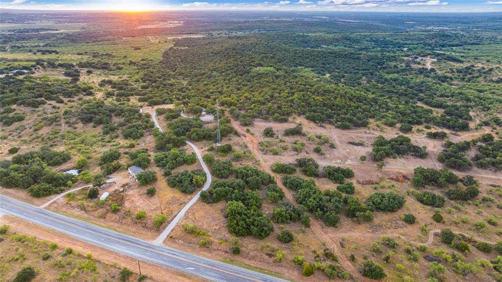 Aerial View from Hwy 183 looking East