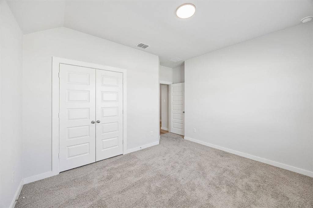 1345 Companero Street, Haslet, TX 76052 Bedroom in the Oscar home plan – REPRESENTATIVE PHOTO