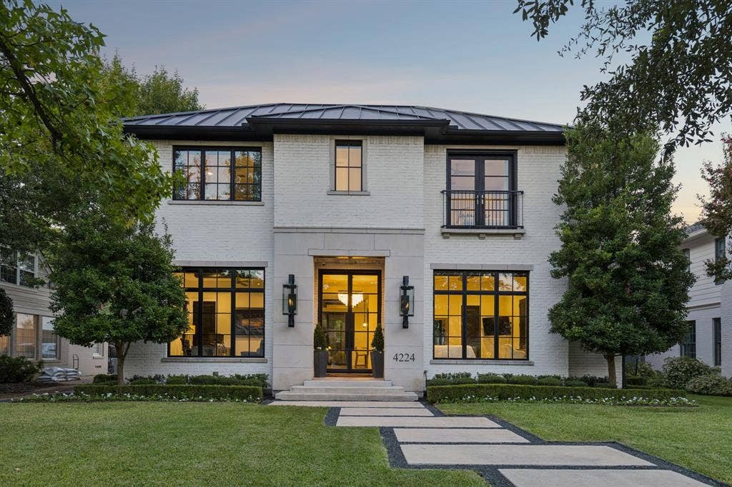 4224 Amherst Avenue, University Park, TX 75225 Front Exterior