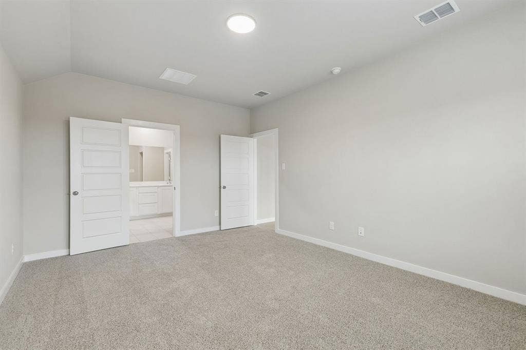 Primary Suite in the Emmy II home plan by Trophy Signature Homes - REPRESENTATIVE PHOTO