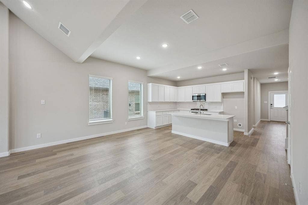 1321 Companero Street, Haslet, TX 76052 Open First Floor in the Stanley II home plan – REPRESENTATIVE PHOTO