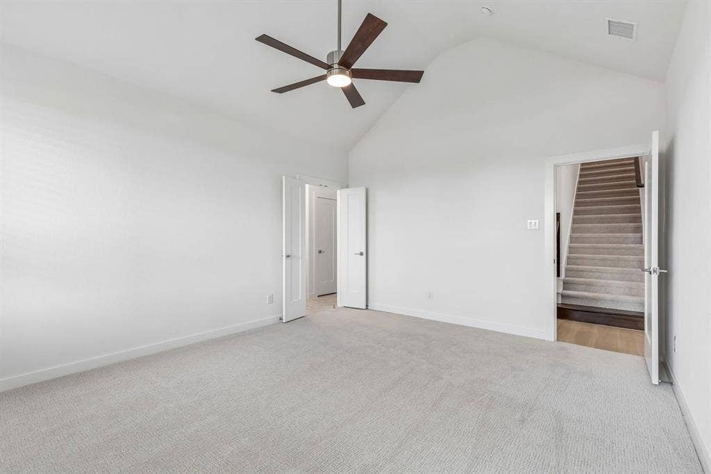 1309 Rosaderos Road, Haslet, TX 76052 Primary Suite in the Claret home plan – REPRESENTATIVE PHOTO