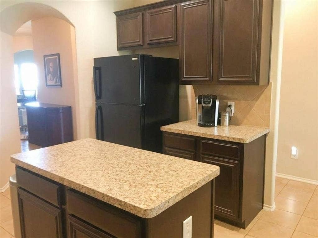 Plenty of counter space.