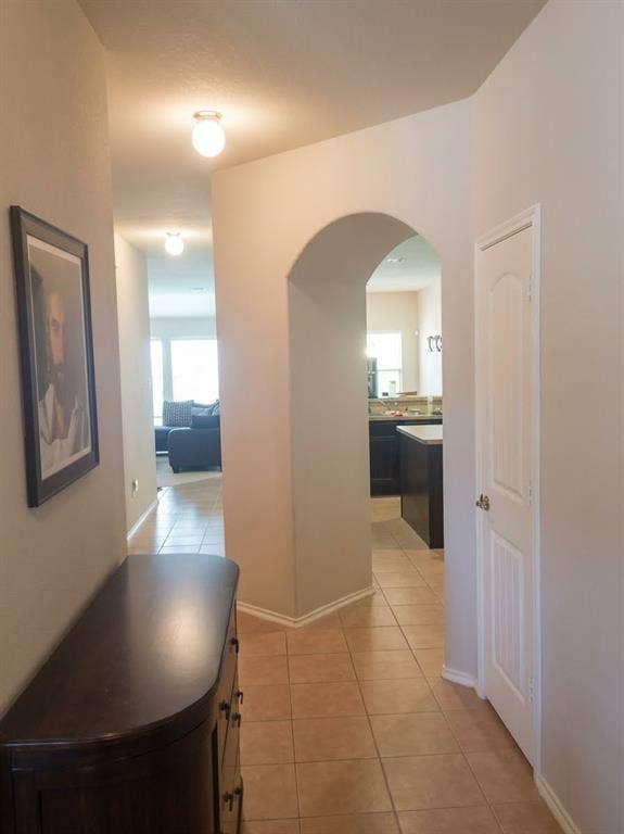 Tall ceilings welcome you in.