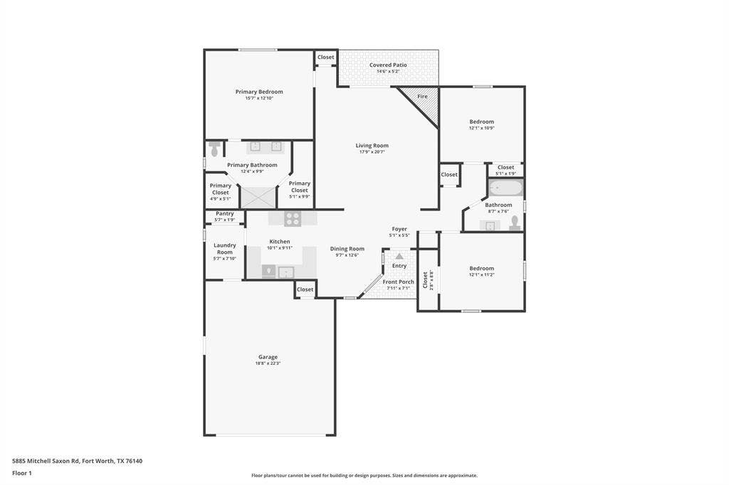 5885 Mitchell Saxon Road, Fort Worth, TX 76140 5885 Mitchell Saxon Road, Fort Worth, TX 76140