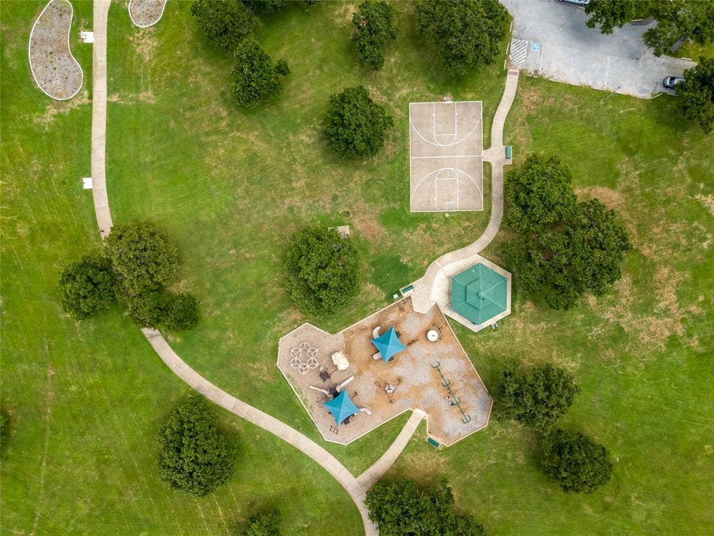 Easy access to park and trails for walking or biking