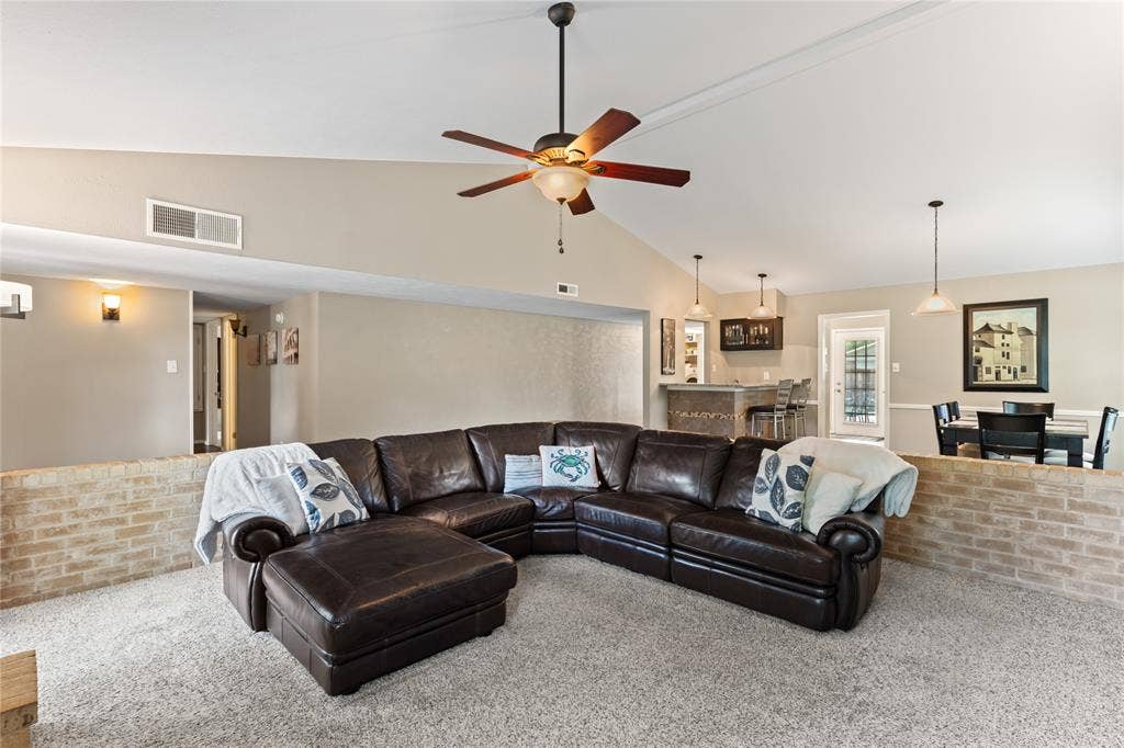 Spacious living area