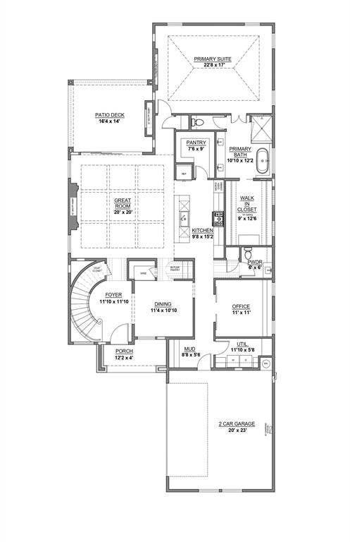 404 Cameron Avenue, Dallas, TX 75223 First floor