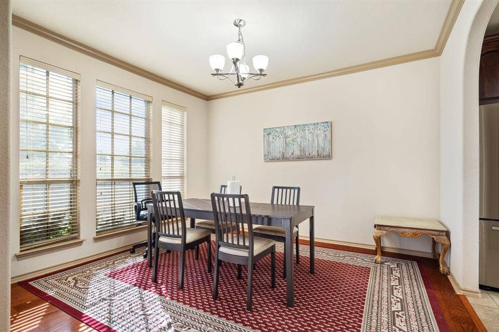 1620 Secretariat Lane, Irving, TX 75060 One of the 3 dining options - Dining room which opens up directly to the Kitchen