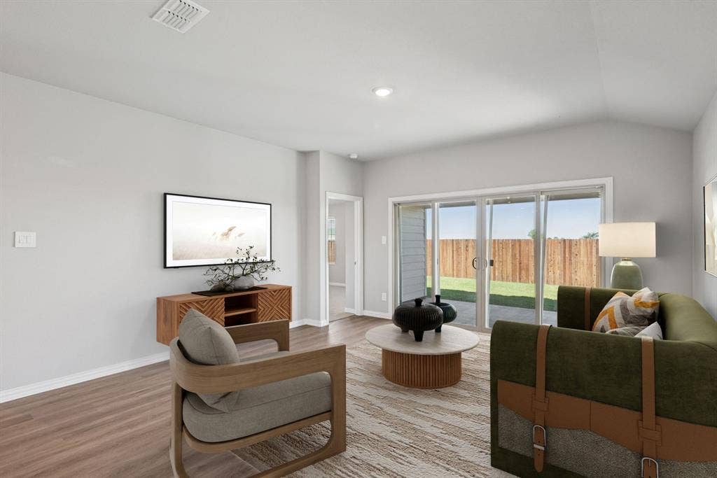 1760 Onion Creek Place, Crandall, TX 75114 Photo is not of the actual home, but is an inspirational photo of builder’s model home and may depict options, furnishings, and/or decorator features that are not included.