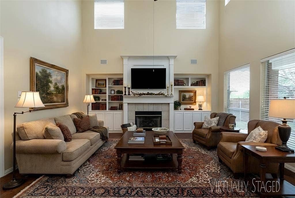 4136 Willingham Court, Fort Worth, TX 76244 Virtually staged