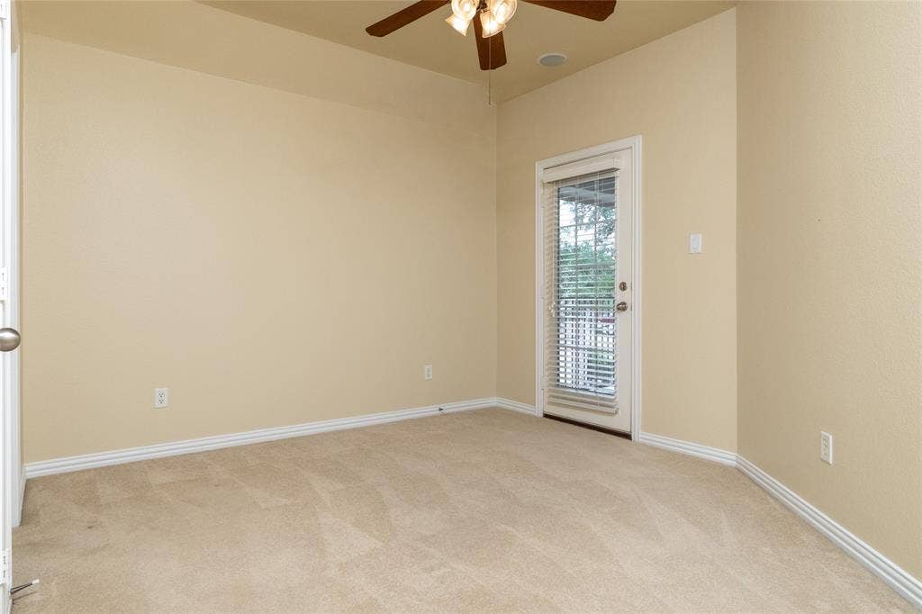 4136 Willingham Court, Fort Worth, TX 76244 Bedroom adjacent to balcony
