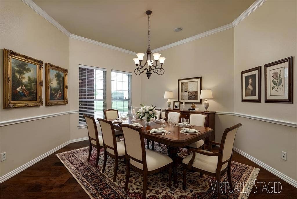 4136 Willingham Court, Fort Worth, TX 76244 Virtually staged