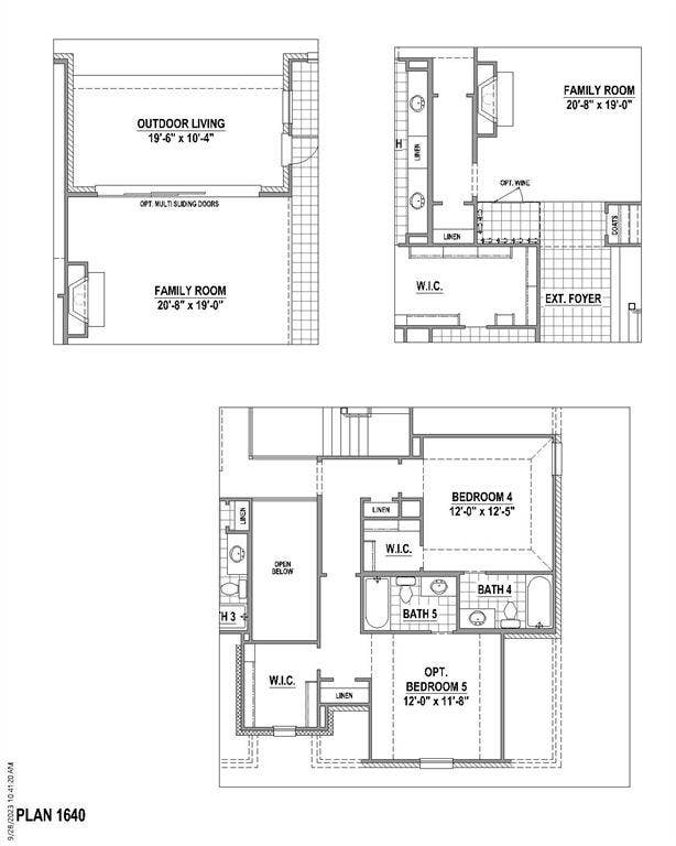 2420 Junction Drive, Celina, TX 75009 Floor plan options
