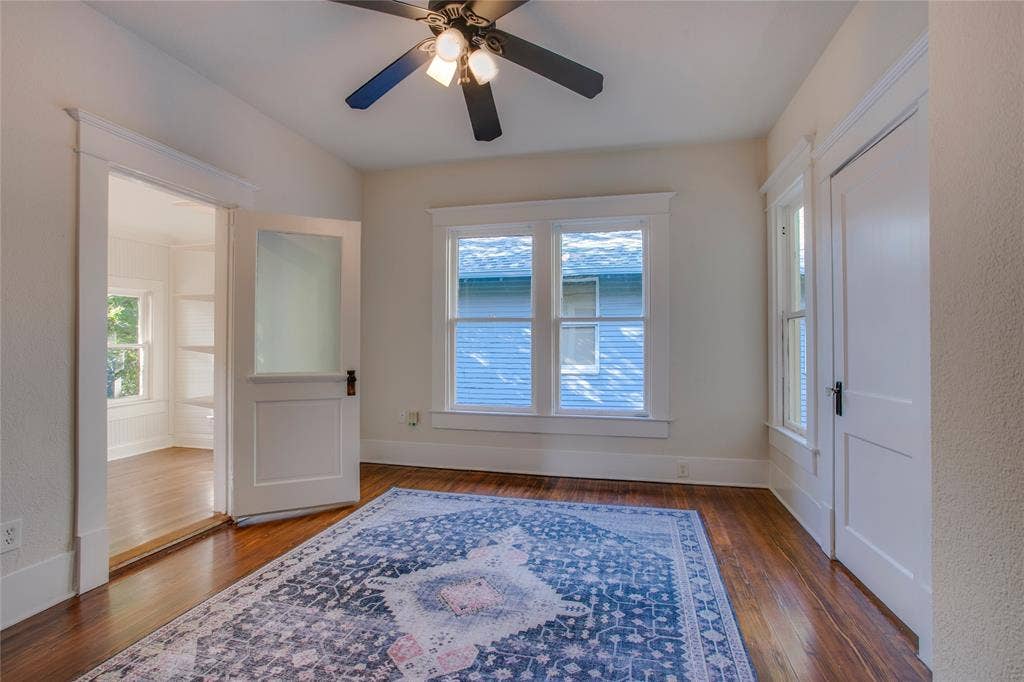 Northwest corner upstairs bedroom