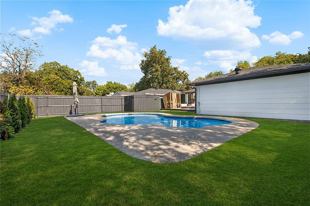 2144 Springhill Drive, Dallas, TX 75228 Grass has been digitally enhanced.