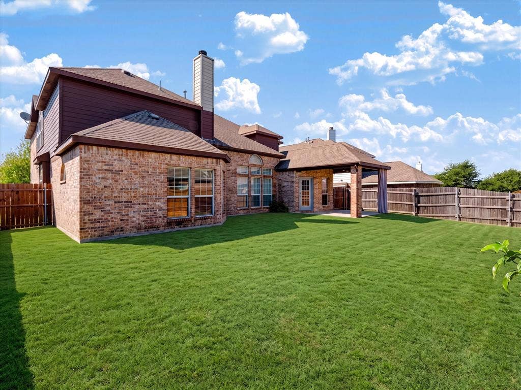326 Equine Lane, Celina, TX 75009 Pool and playscape sized yard