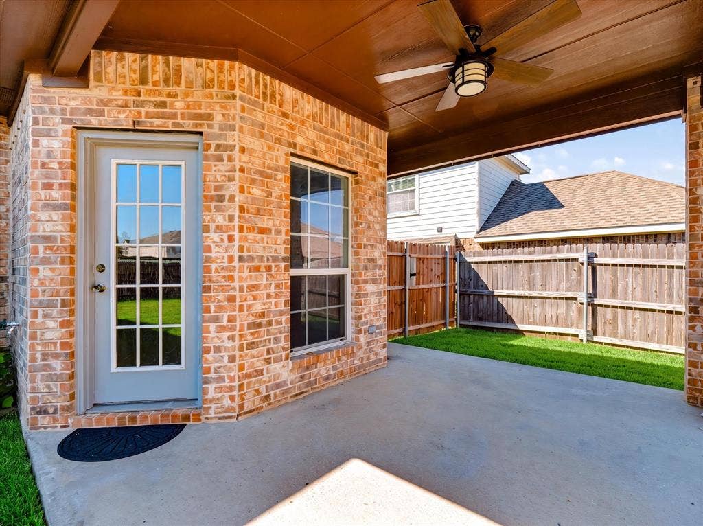 326 Equine Lane, Celina, TX 75009 Covered patio