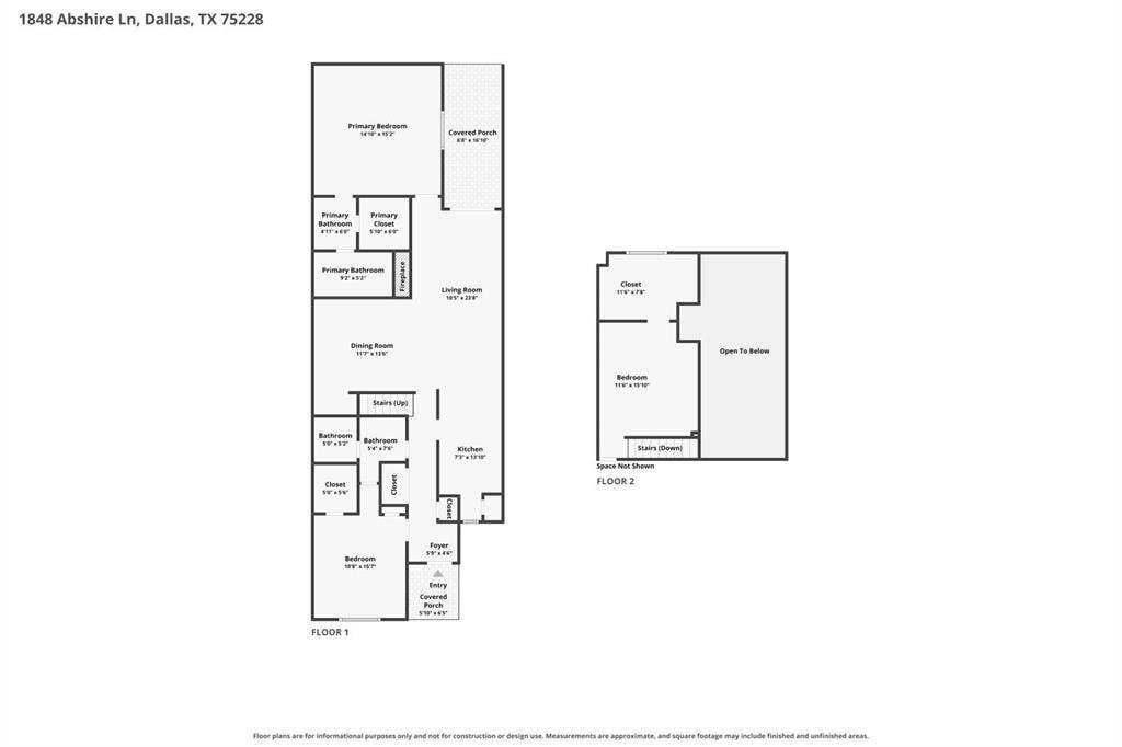 1848 Abshire Lane, Dallas, TX 75228 1848 Abshire Lane, Dallas, TX 75228