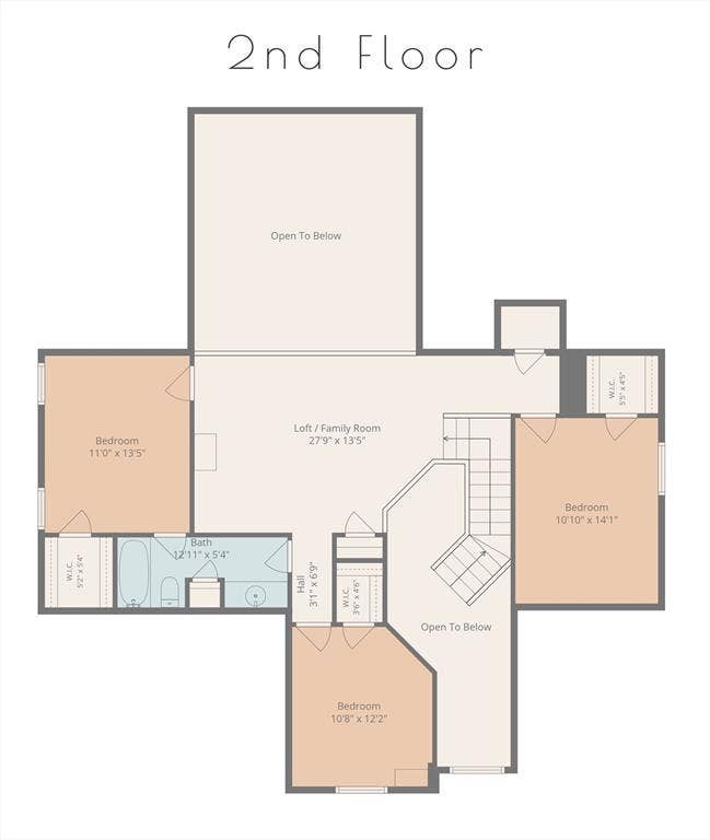 419 Lakefield Drive, Murphy, TX 75094 Floor Plan 2nd floor