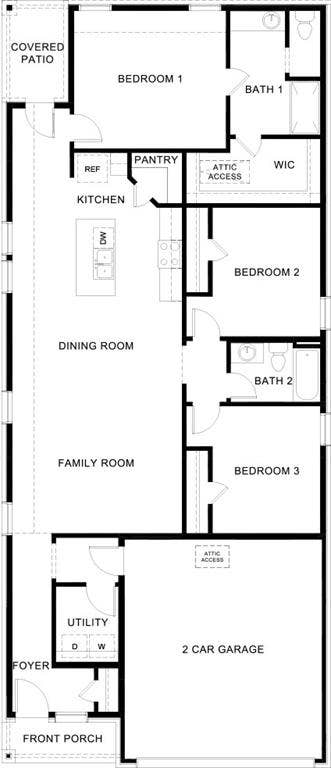 5430 Cormorant Grove, Crandall, TX 75114 Floor plan