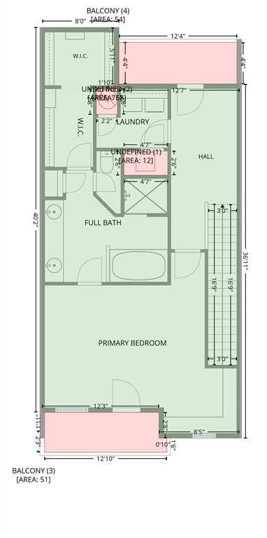 4312 Mckinney Avenue, #4, Dallas, TX 75205 Floor plan