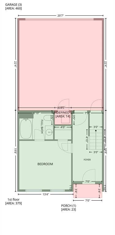 4312 Mckinney Avenue, #4, Dallas, TX 75205 Floor plan