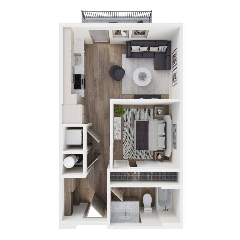 1506 N Prairie Avenue, #216, Dallas, TX 75204 8 Weeks Free on 15 Month Leases