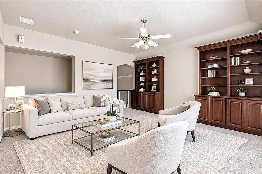 4136 Silverthorne Street, Richardson, TX 75082 Virtual staging