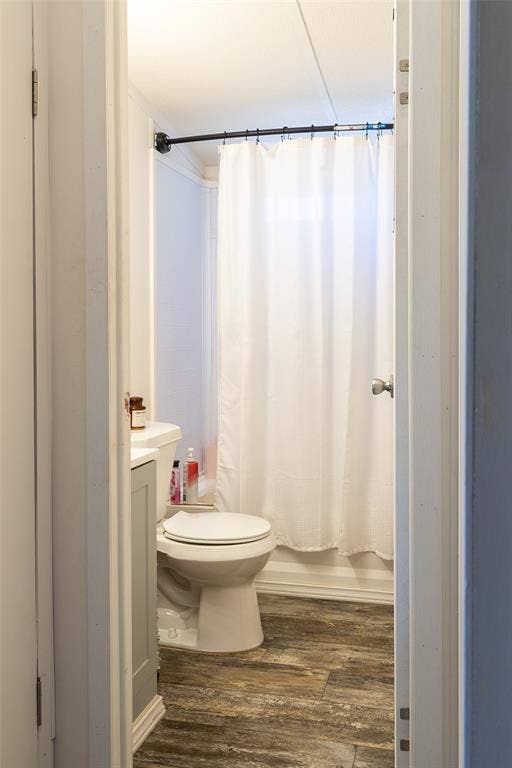 Guest Bathroom in Hallway.