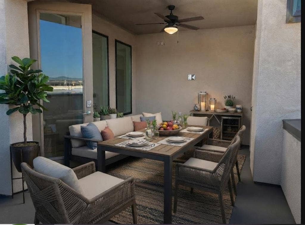 7706 Element Avenue, Plano, TX 75024 3rd Floor Deck, Digitally Staged