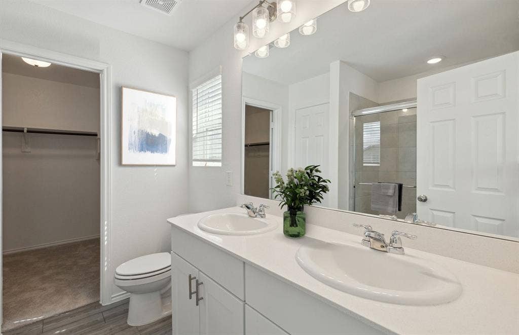 2448 Arbutus Drive, Forney, TX 75126 *Model Representation - Owner's private bath with double vanity