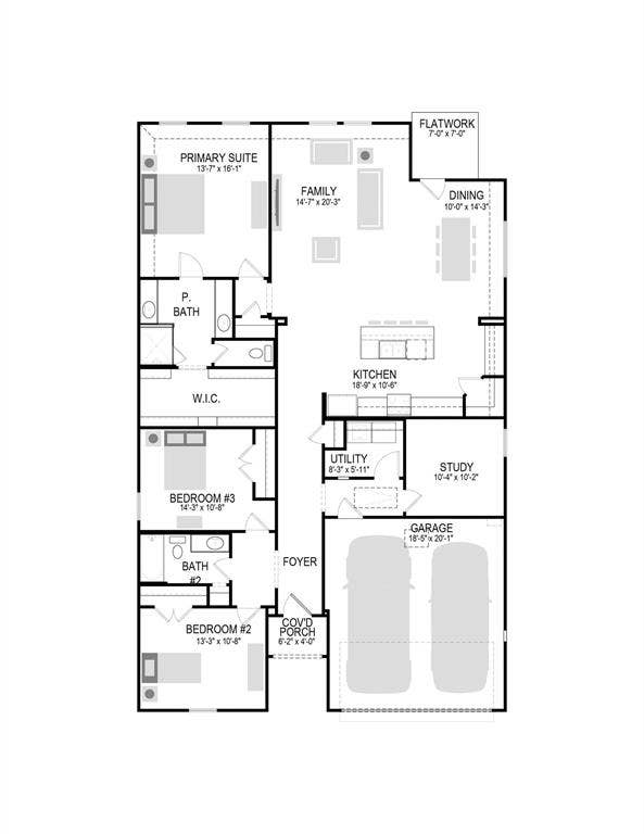 2304 Warm Glow Way, Princeton, TX 75407 First Floor