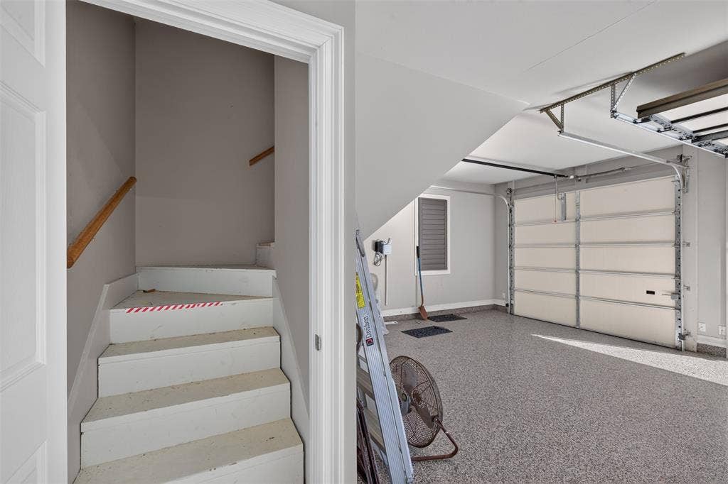 Stairs to attic