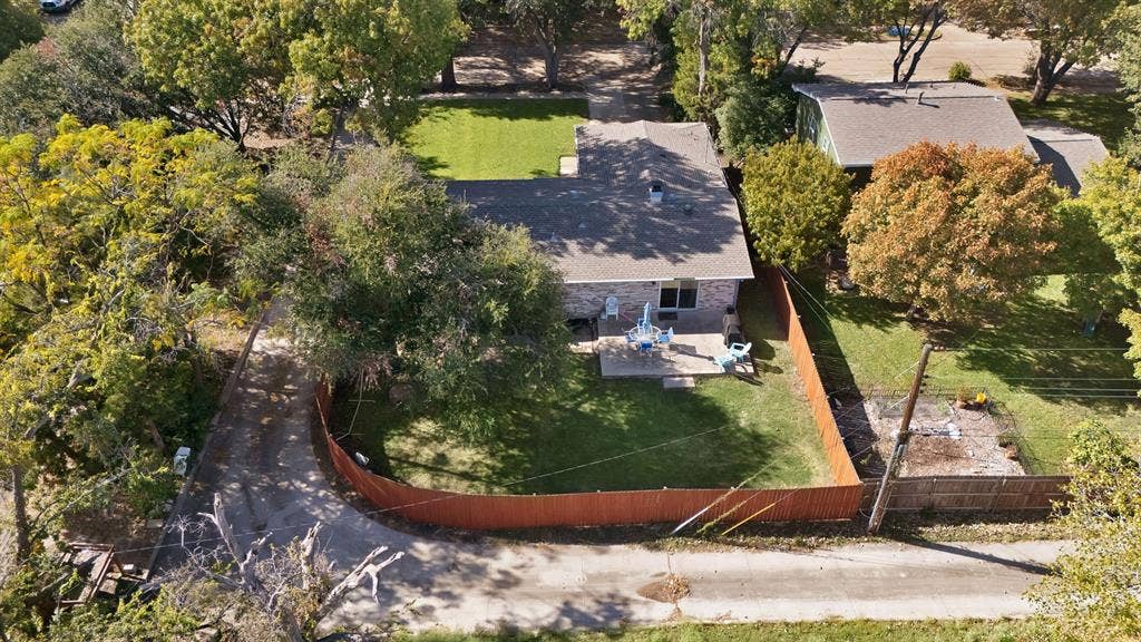 1400 Lorrie Drive, Richardson, TX 75080 Aerial view of property and surrounding area