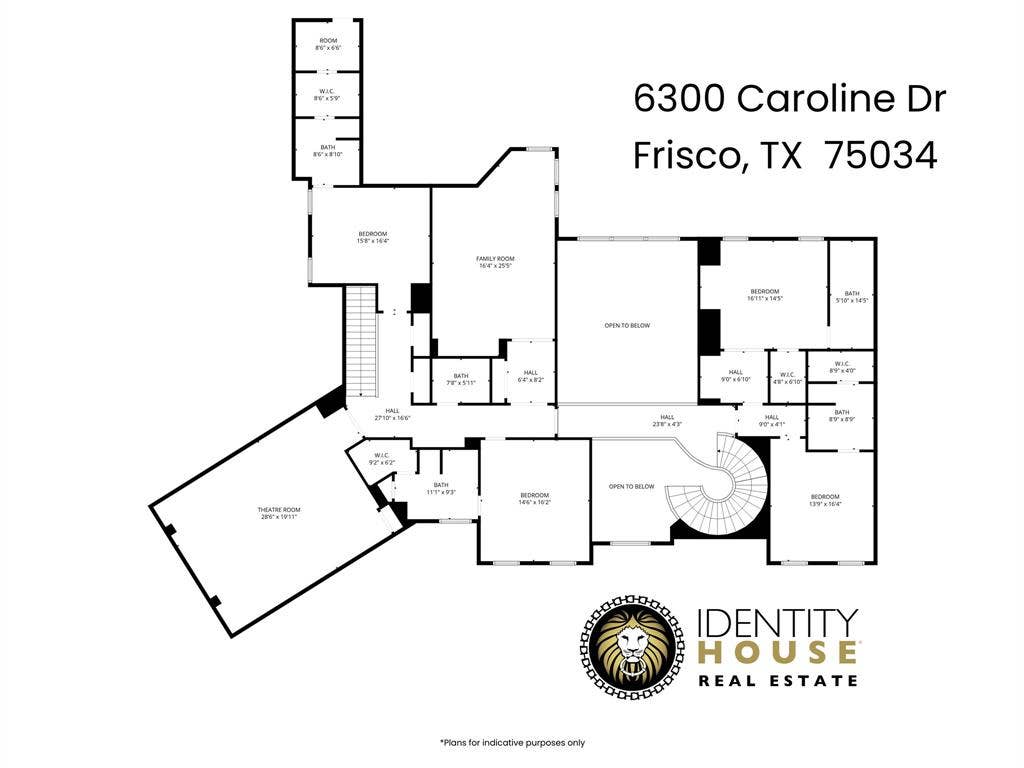 6300 Caroline Drive, Frisco, TX 75034 Floor plan