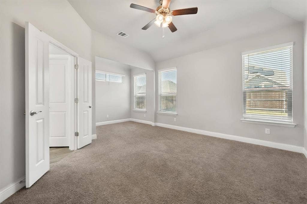 3636 Wintergreen Street, Grand Prairie, TX 76065 Primary bedroom is large with a separate seating area and ensuite bath