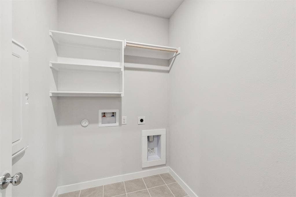 Utility Room in the Oscar home plan – REPRESENTATIVE PHOTO