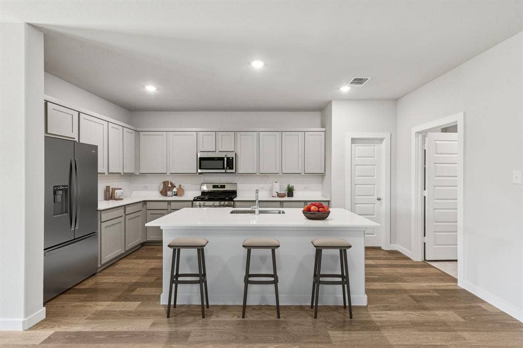 Kitchen in the Oscar home plan – REPRESENTATIVE PHOTO