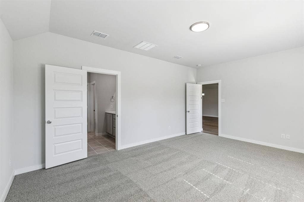 Primary Suite in the Oscar home plan – REPRESENTATIVE PHOTO