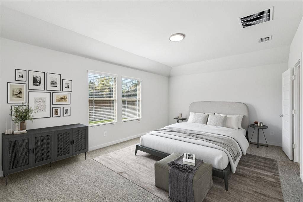 Primary Suite in the Oscar home plan – REPRESENTATIVE PHOTO