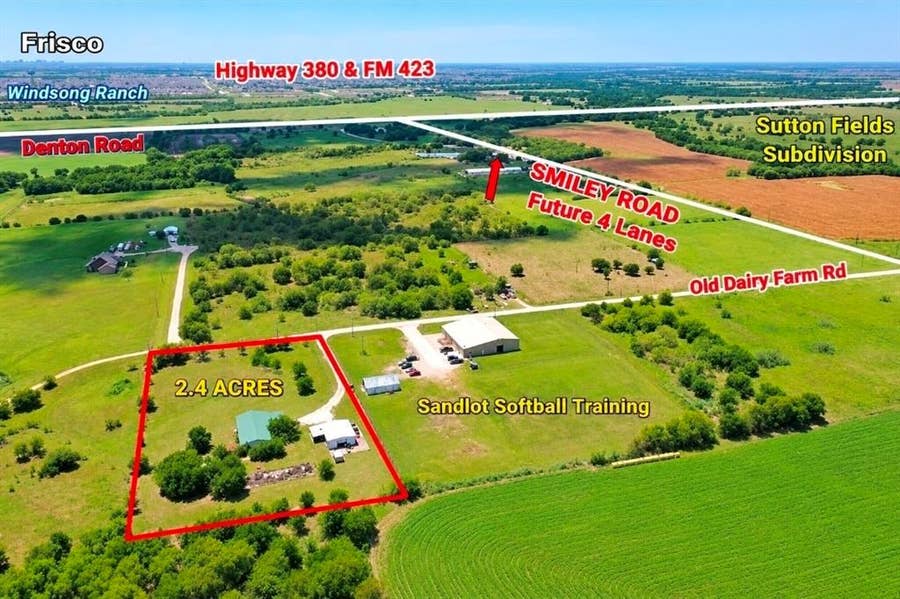 Property photo for 15841 OLD DAIRY FARM Road, Prosper, TX