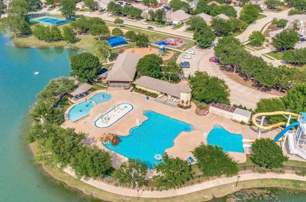 Resort-Style Recreation Close to Home – Waterview's private community waterpark features exciting water attractions and inviting pool areas, while the neighborhood's scenic catch-and-release lake offers a peaceful setting for fishing, relaxing, and enjoying the outdoors.