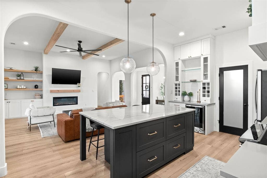 1220 Lynn Way, Waxahachie, TX 75165 Door goes to walk-in pantry that honestly feels like a room of its own.