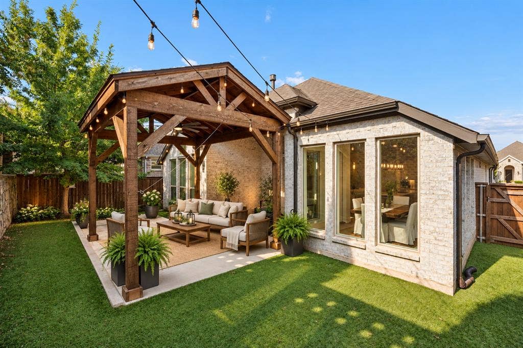 3224 Lexington Drive, Celina, TX 75071 Back Patio