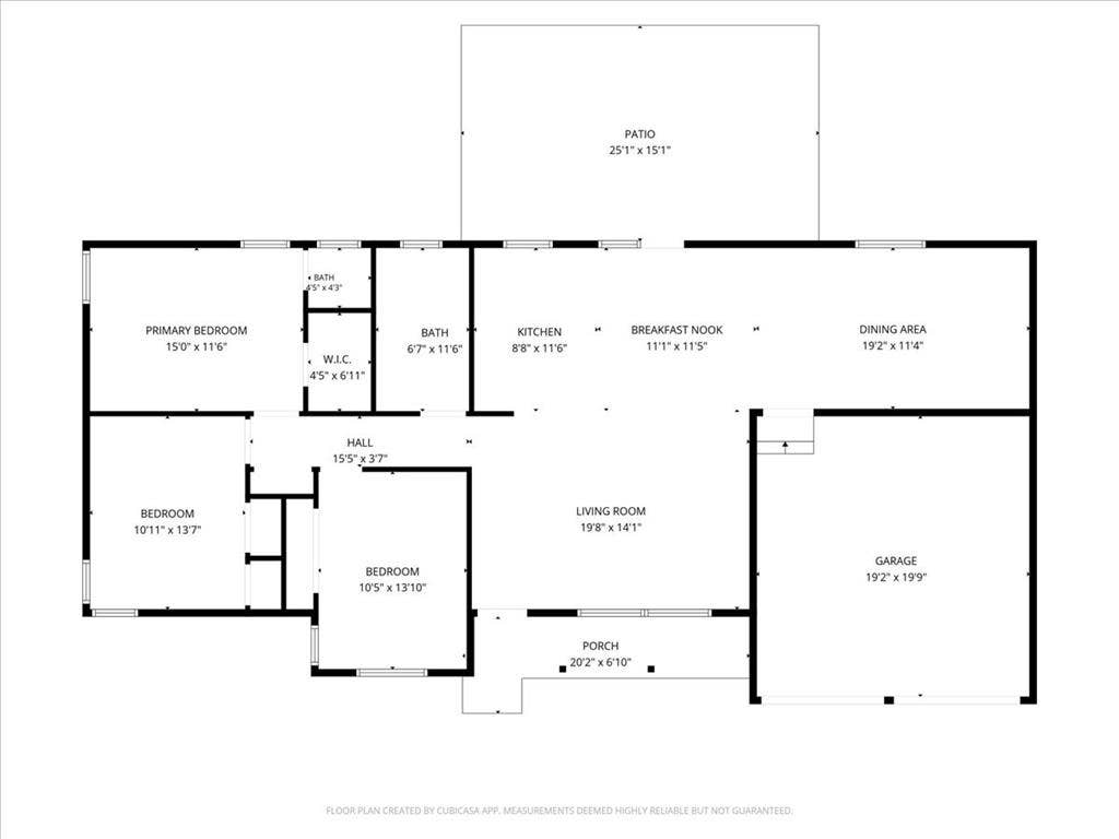 5920 Tourist Drive, North Richland Hills, TX 76117 Floor plan