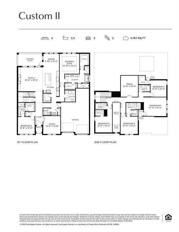 Featuring an open and flowing living area, spacious bedrooms and outstanding entertaining spaces, our Custom II floor plan offers everything you have been searching for in a forever home!